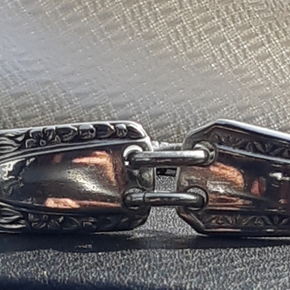 Heavy Silver Spoon Bracelet - Picture 15 of 16